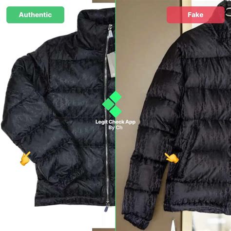 dior jacket real vs fake|dior oblique jacket real.